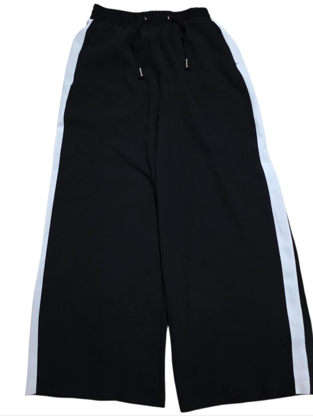 River Island wide leg pants with white side stripe